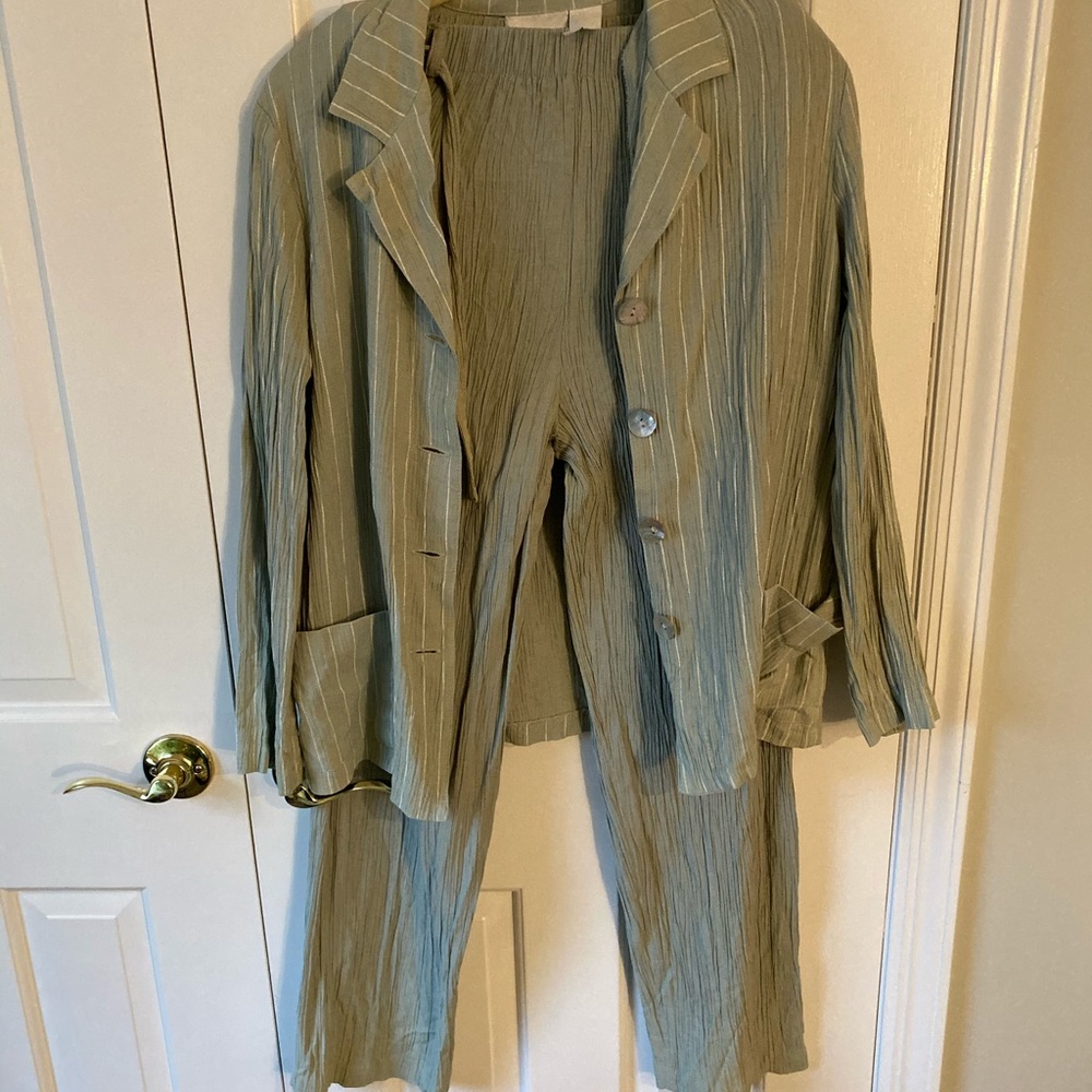 Vintage Fashion Bug top &pants set size small